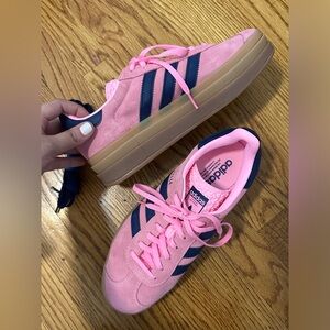 Adidas Gazelle Bold Pink Glow Gum Size 8